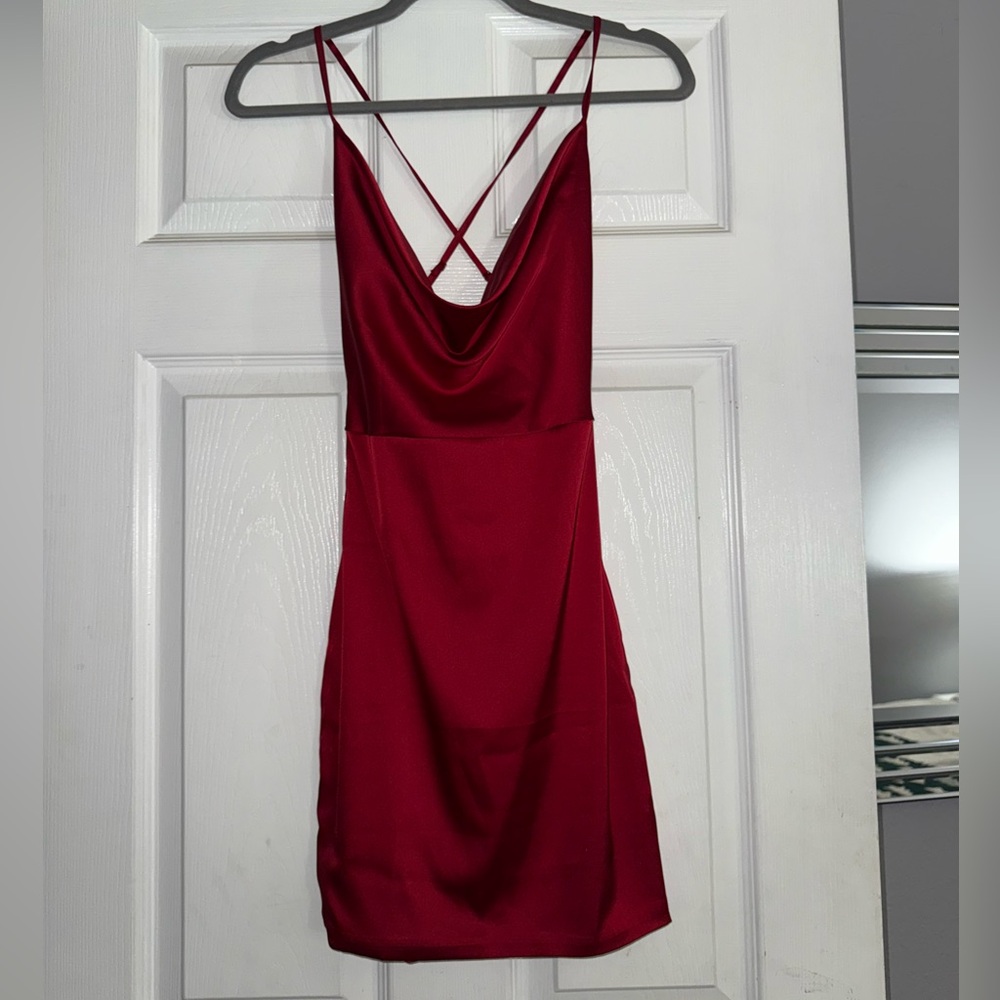 Red oh Polly Dress